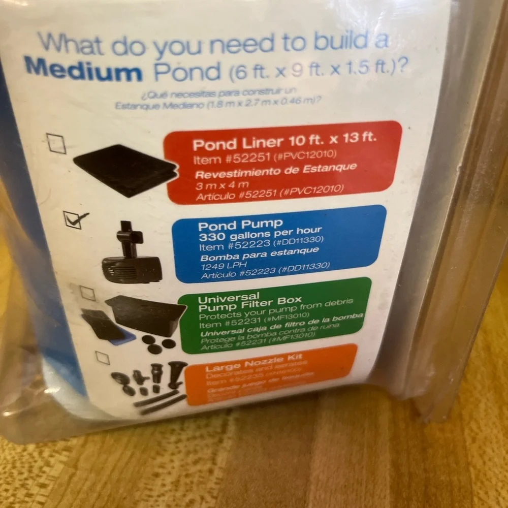 Black Pond Pump for Medium Ponds